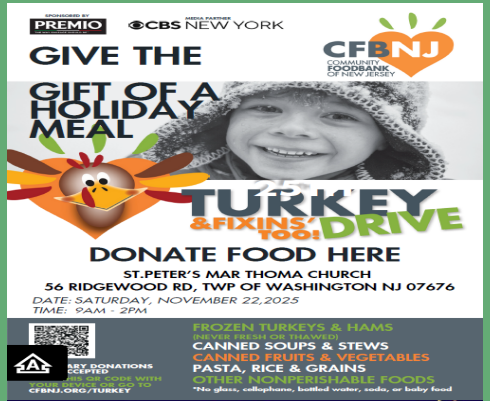 Turkey & Fixins Too! Drive